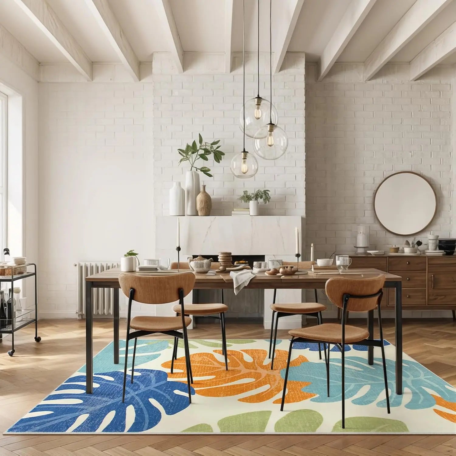 Monstera Breeze Rug