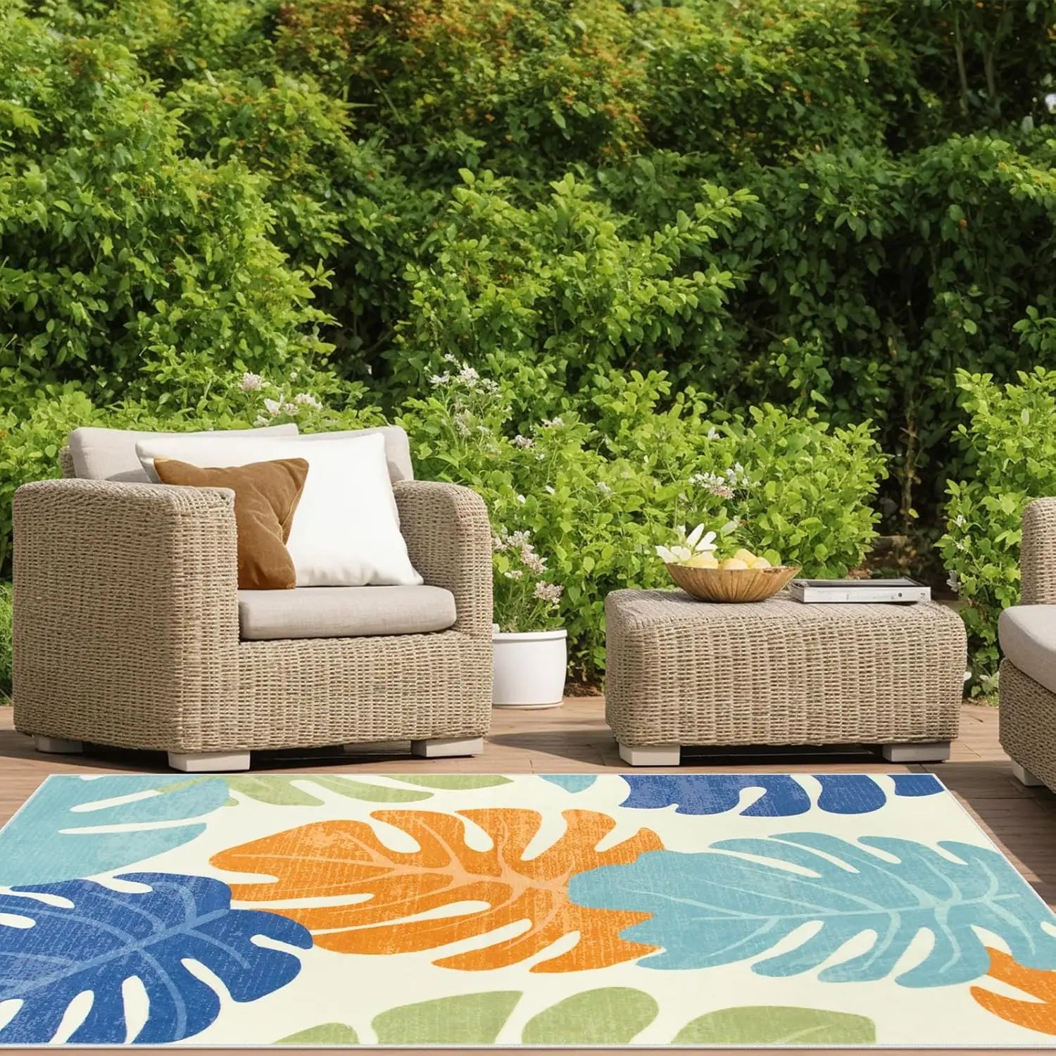 Monstera Breeze Rug